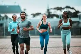 Achieving the Perfect Tone: How Often Should You Exercise for Results? 3 image of man and 3 women doing cardio exercise Wolverhampton to help tone and remove fat from the body.